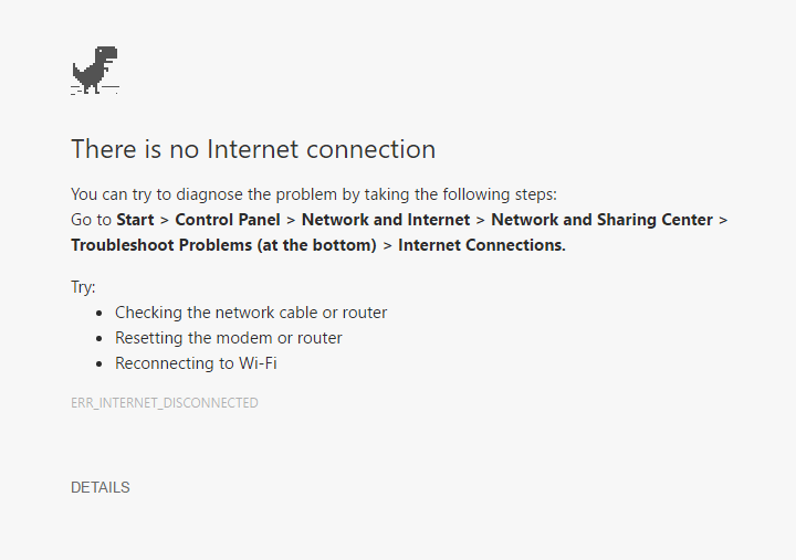 Internet down? How to play Google Chrome's hidden dinosaur game